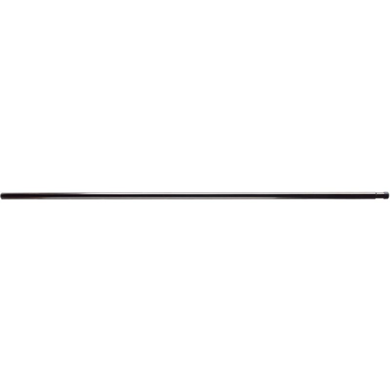 Barre à rideau ZEN coloris noir miroir diamètre barre 2,8 cm longueur extensible de 160,0 à 300 cm