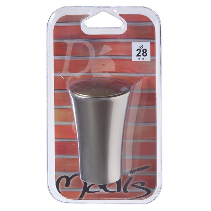Embout ZEN coloris nickel givré