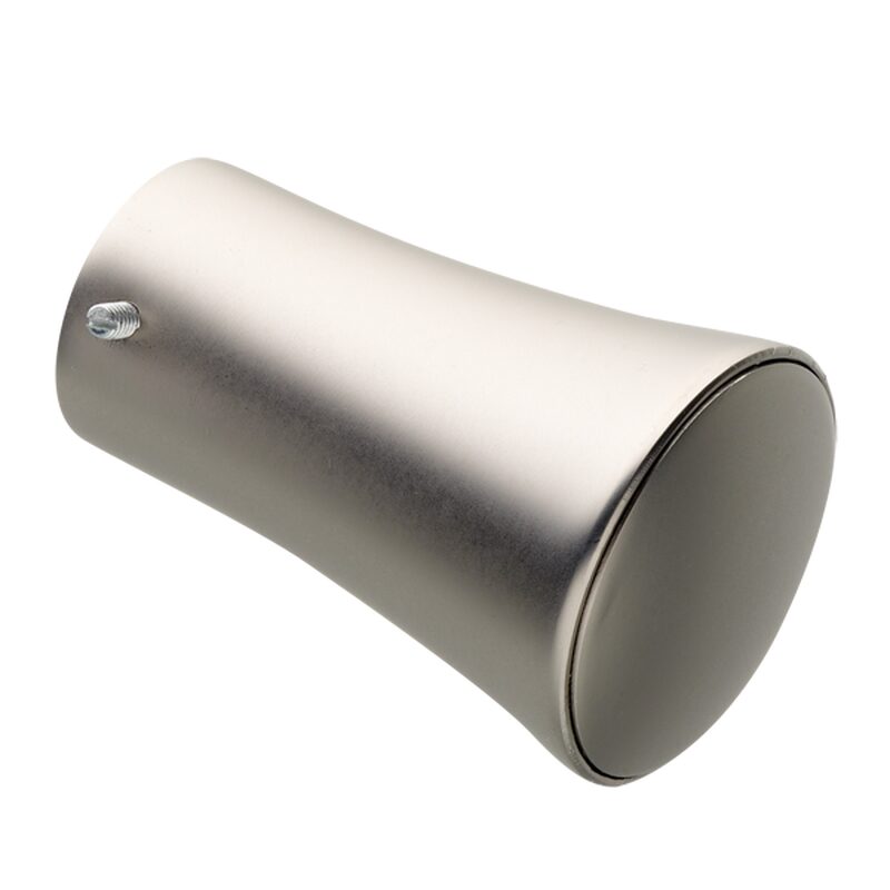 Embout ZEN coloris nickel givré