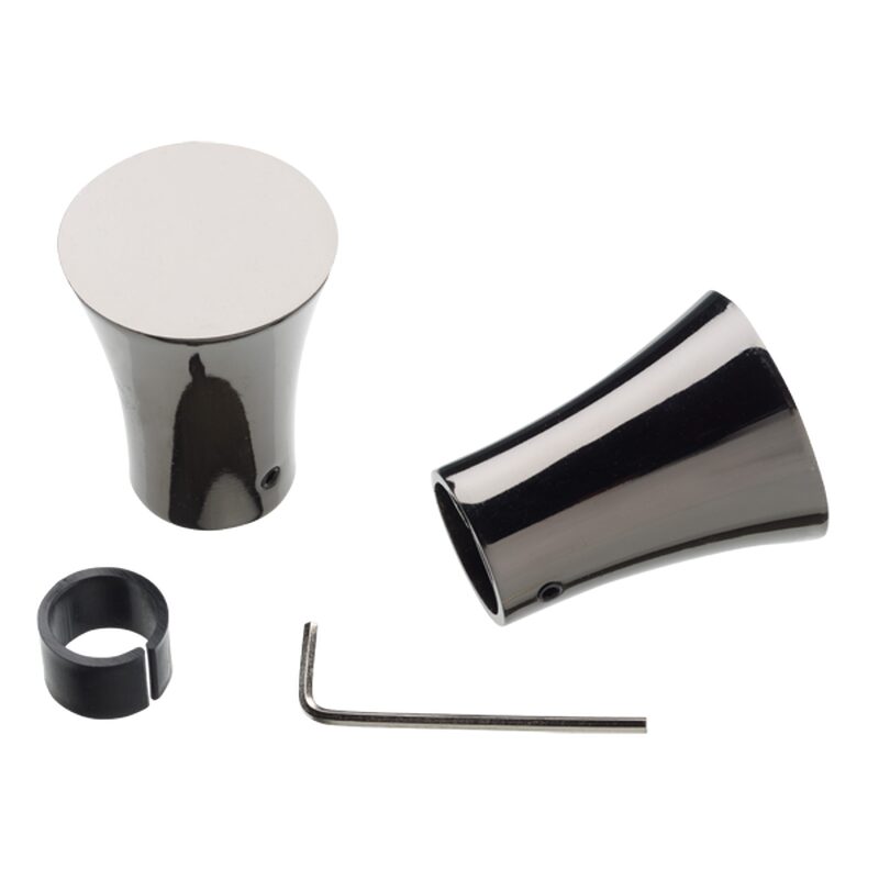 Embout ONYX coloris noir miroir