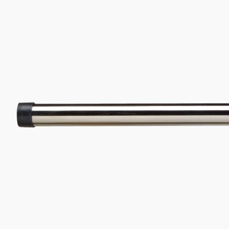 Barre à rideau ONYX noir miroir 1,9 cm de 120,0 à 210 cm