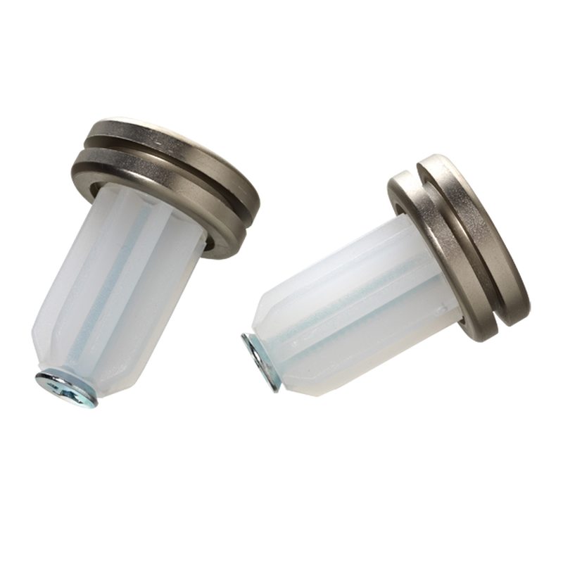 Embout EXCLUSIVE coloris nickel brossé