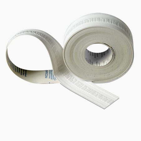 Galon vinyle SORIA coloris blanc
