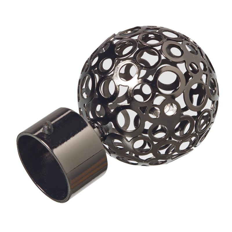 Embout ZEN coloris noir miroir