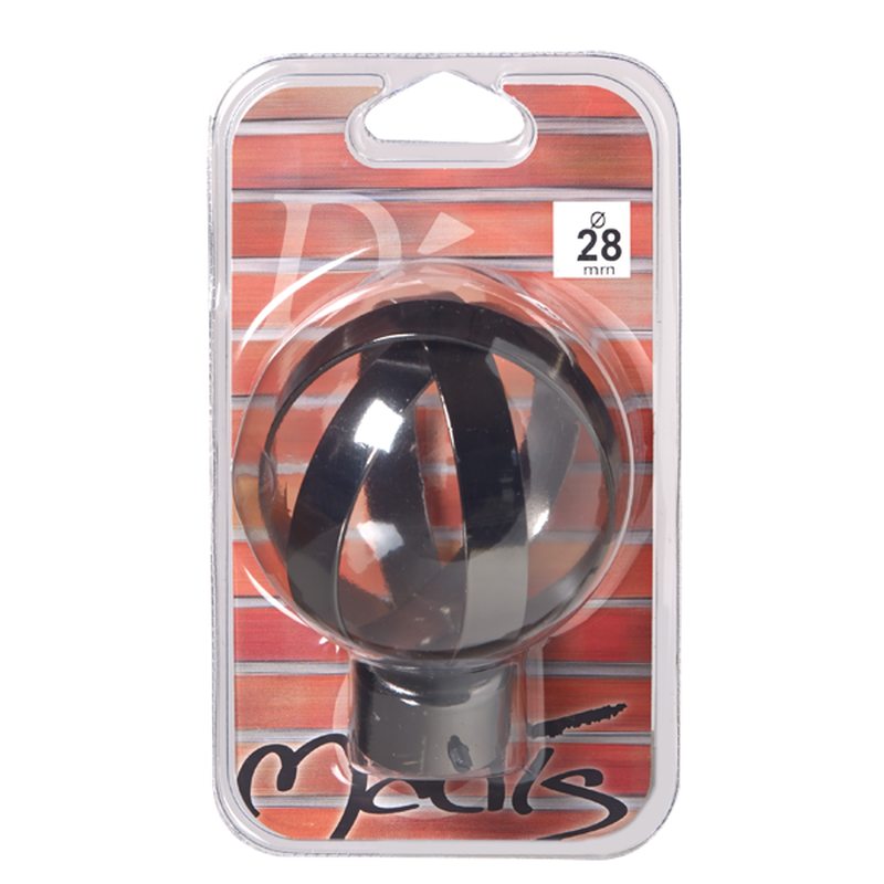 Embout ZEN coloris noir miroir