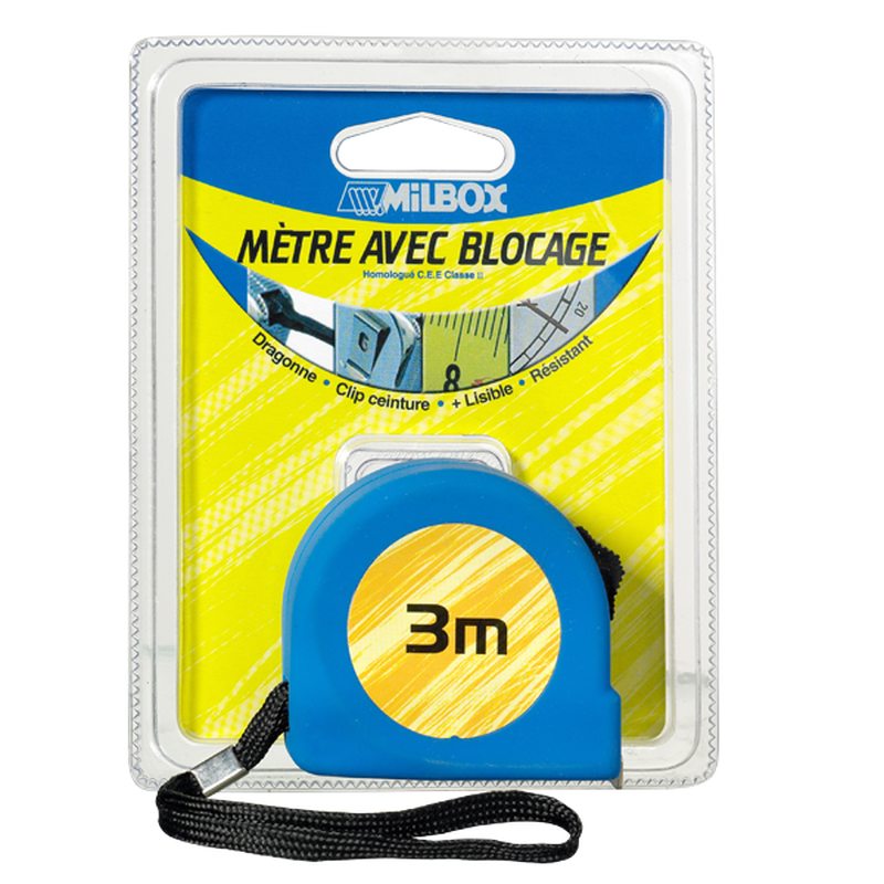 Mètre ruban 3 m