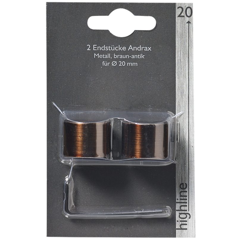Embout GLACAGE coloris chocolat