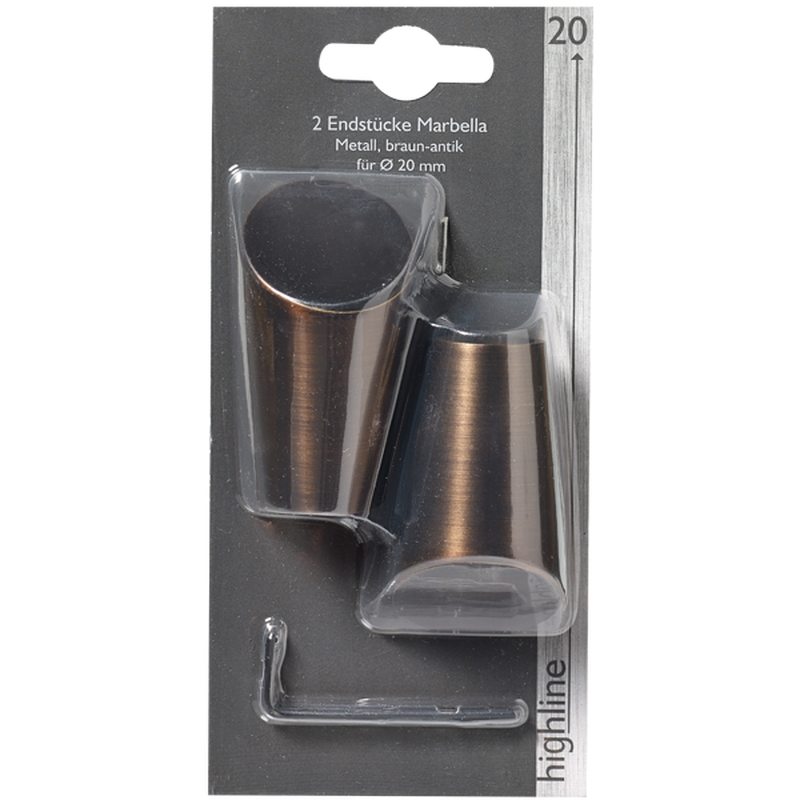 Embout GLACAGE coloris chocolat