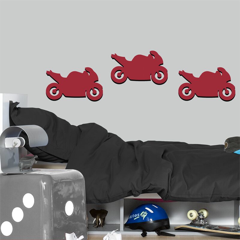 Décobois à peindre Moto