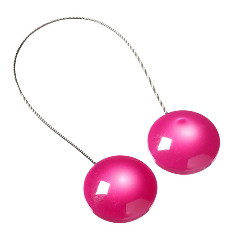 Embrasse aimantée BONBON coloris fuchsia