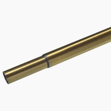 Barre à rideau TOMBAC laiton vieilli 2,8 cm de 160,0 à 300 cm