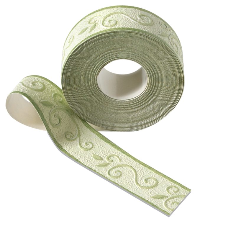 Galon vinyle VOLUTE coloris vert amande