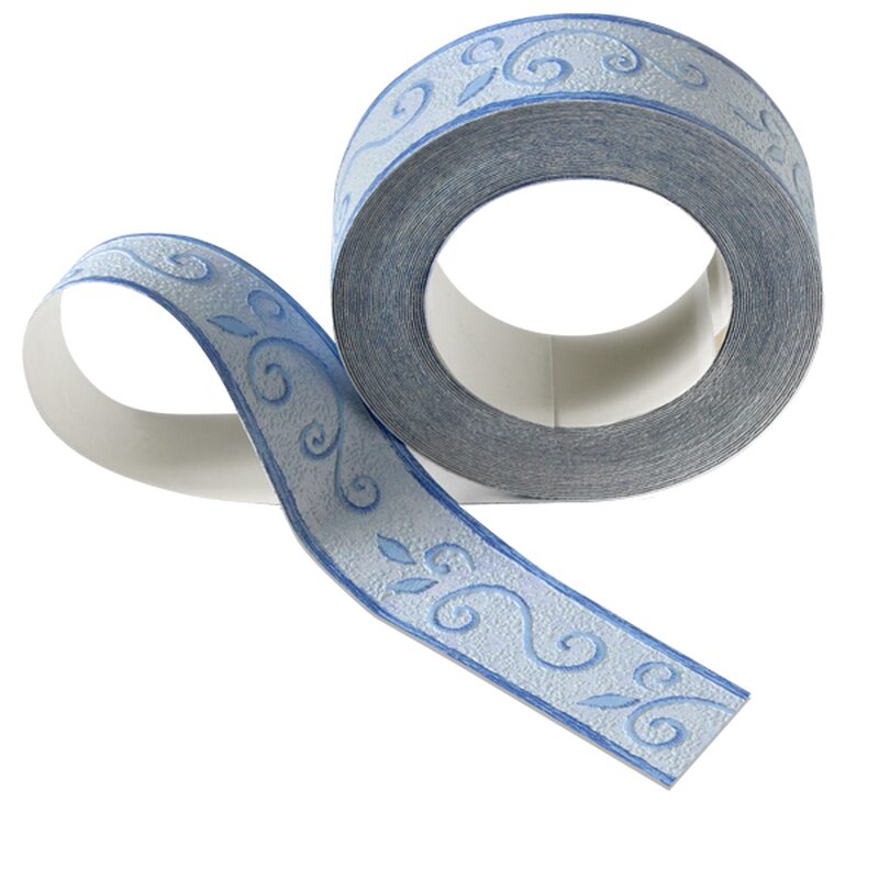 Galon vinyle VOLUTE coloris bleu ciel