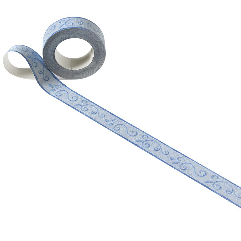 Galon vinyle VOLUTE coloris bleu ciel