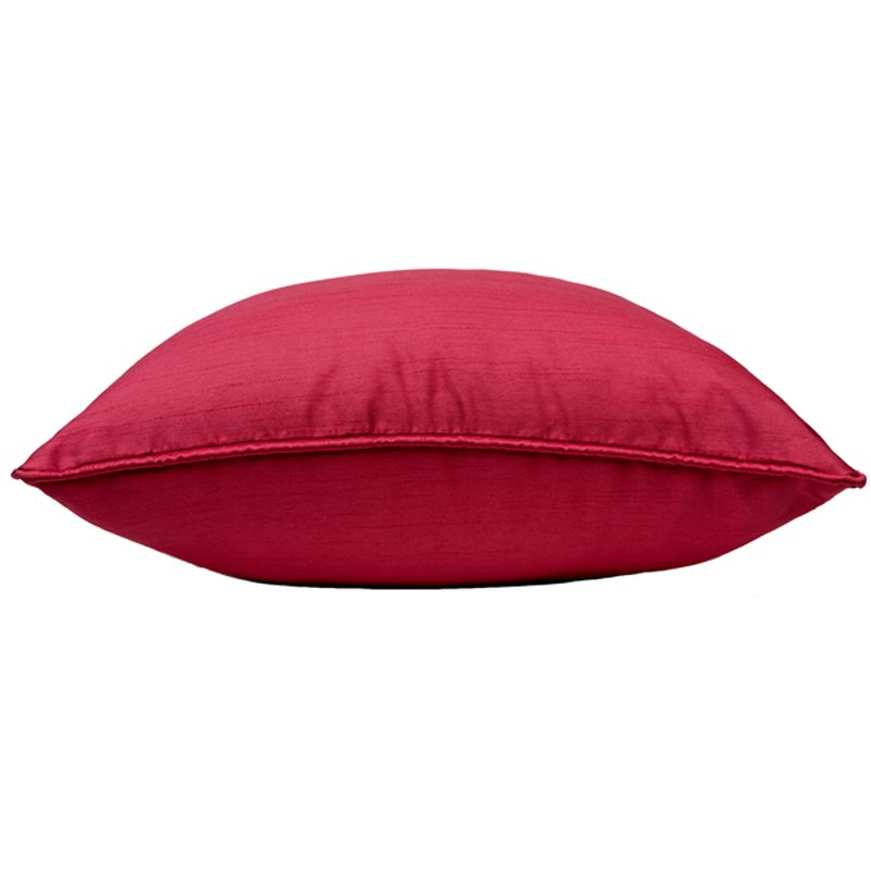 Coussin OPERA coloris rubis 45 x 45 cm