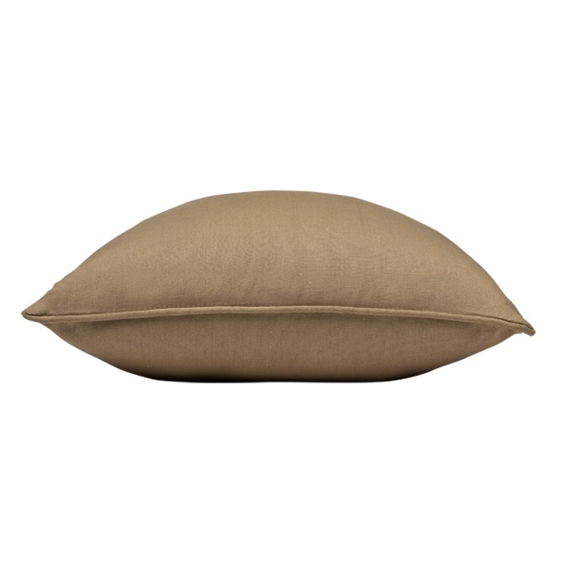 Coussin ASSOUAN coloris chanvre 40 x 40 cm