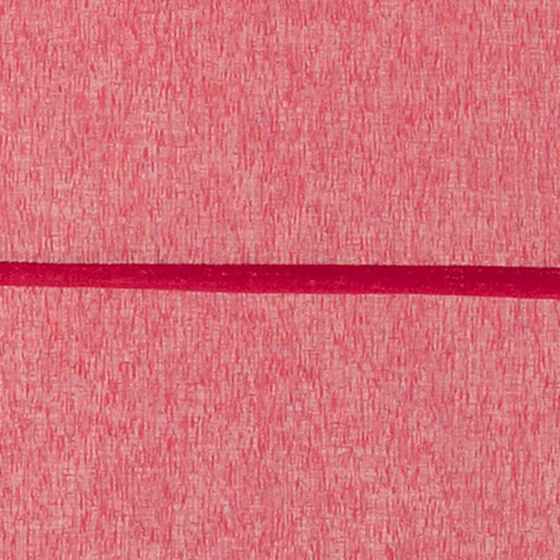 Vitrage TEMPORA coloris rouge cerise 45 x 180 cm