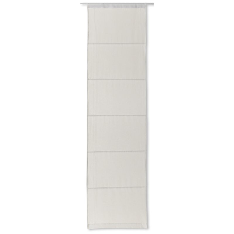Vitrage TEMPORA coloris ivoire 45 x 180 cm