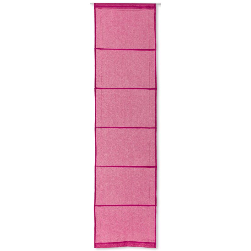 Store TEMPORA coloris rose fuchsia 45 x 180 cm