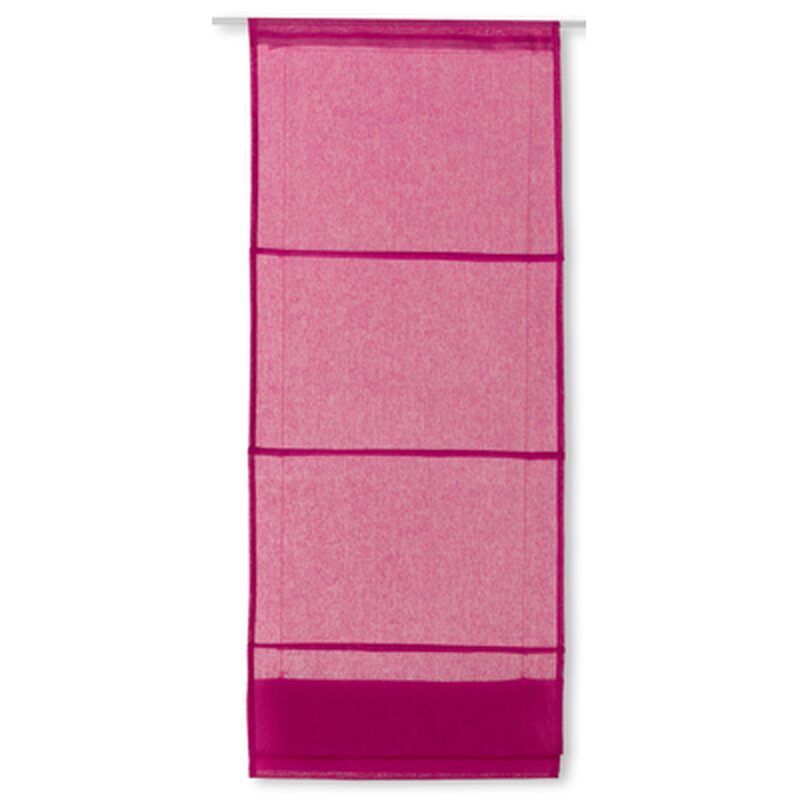 Store TEMPORA coloris rose fuchsia 45 x 180 cm