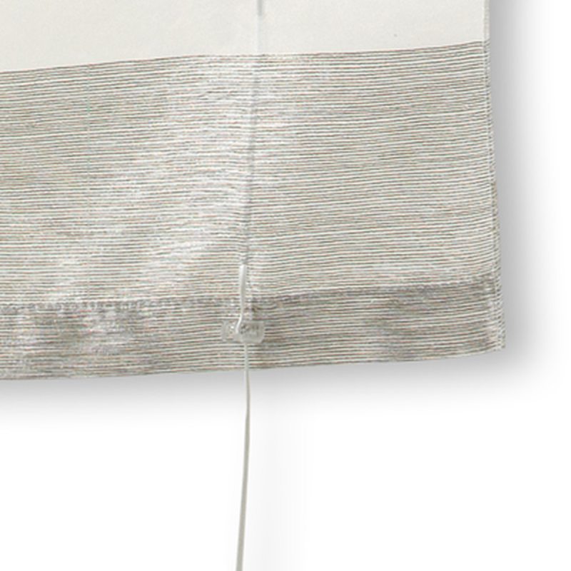 Vitrage CANNES coloris caramel 45 x 150 cm