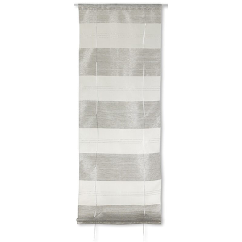 Vitrage CANNES coloris caramel 45 x 150 cm
