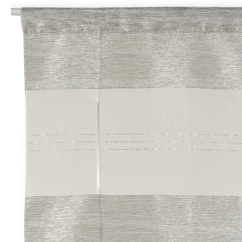 Vitrage CANNES coloris caramel 45 x 150 cm