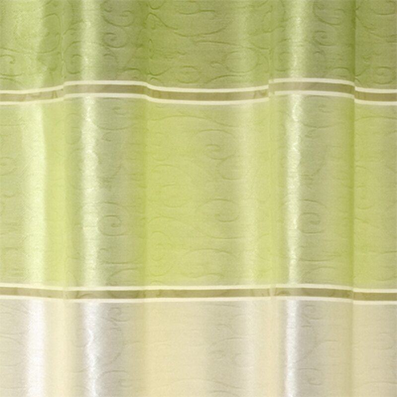 Voilage ZAGORA coloris vert d'eau 150 x 240 cm