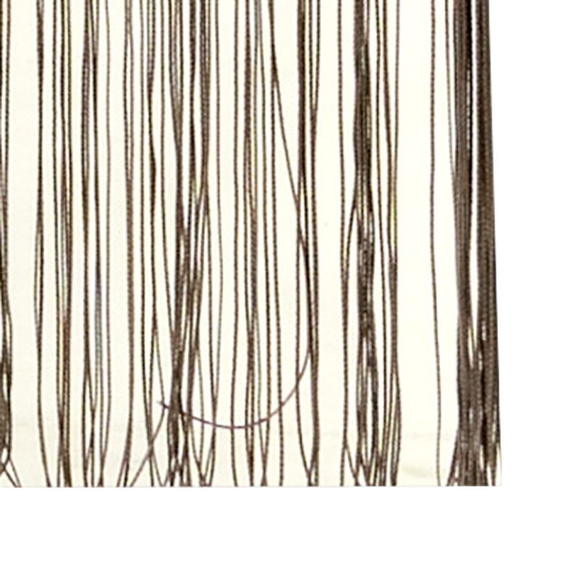 Voilage SPAGHETTI coloris taupe 90 x 240 cm