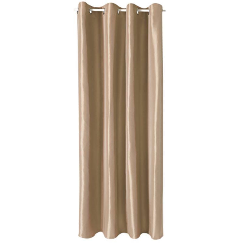 Rideau RECTO VERSO coloris moka 140 x 260 cm