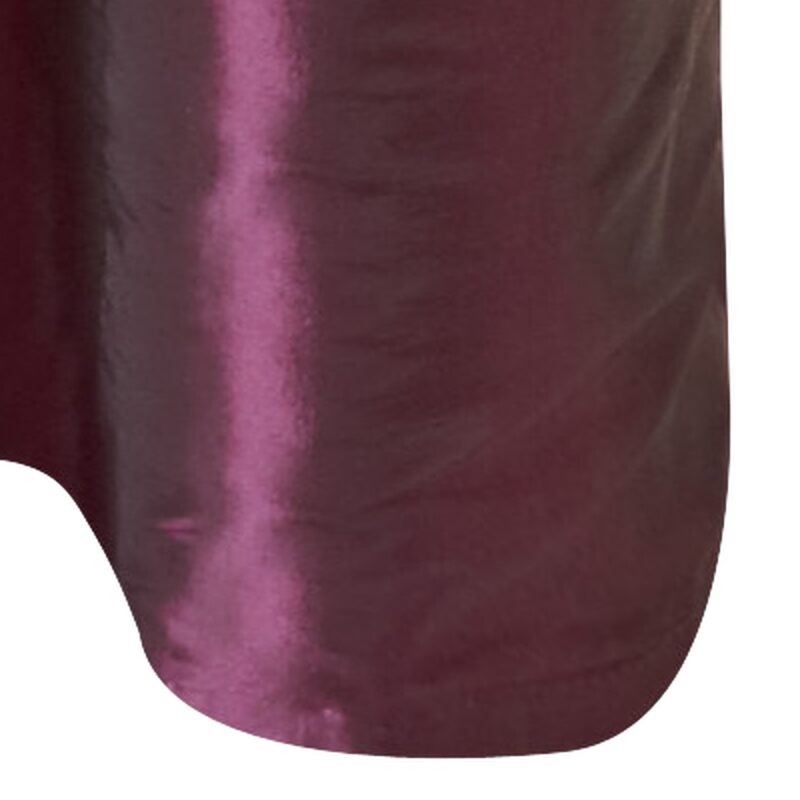 Rideau RECTO VERSO coloris prune 140 x 260 cm
