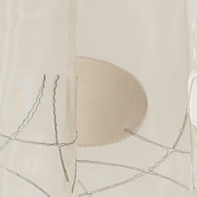 Voilage LUNA coloris ivoire 140 x 240 cm