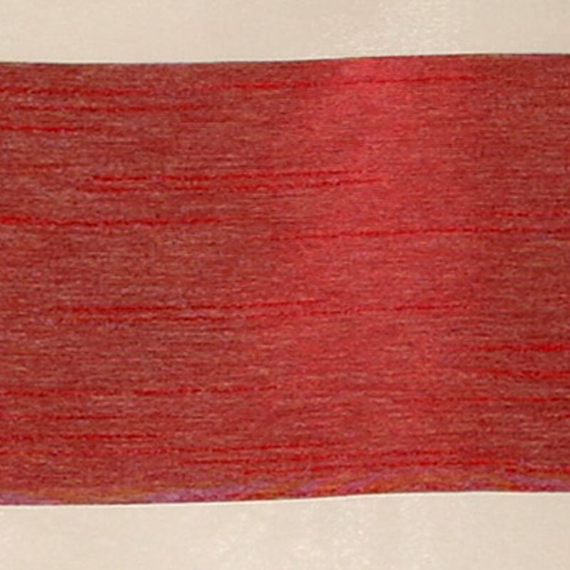 Vitrage BELLAGIO coloris rouge cerise 80 x 195 cm