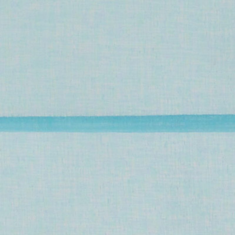 Vitrage TEMPORA coloris bleu turquoise 45 x 180 cm