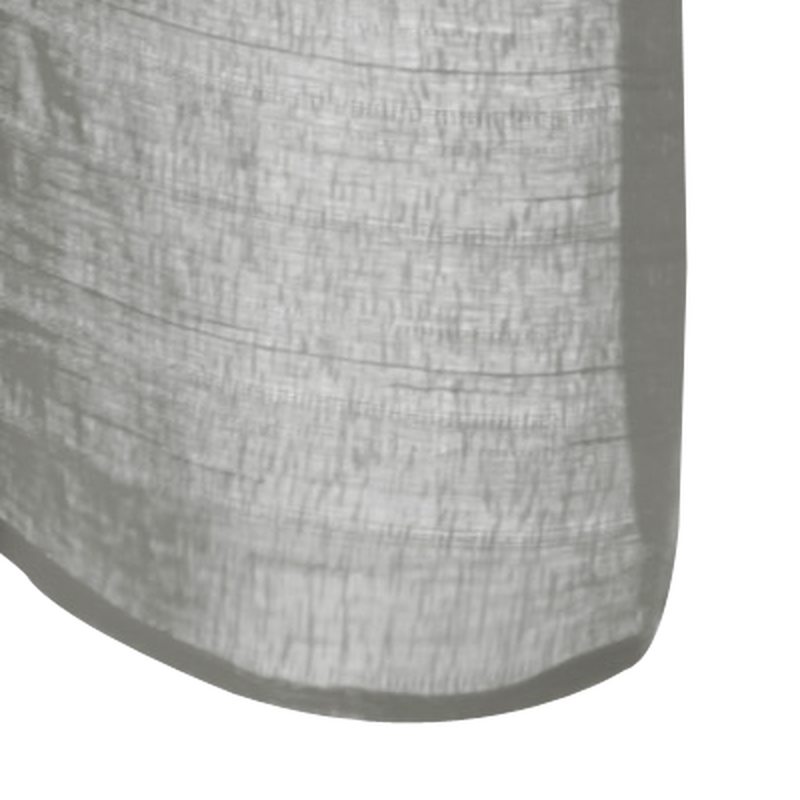 Voilage LOLA coloris gris galet 140 x 260 cm