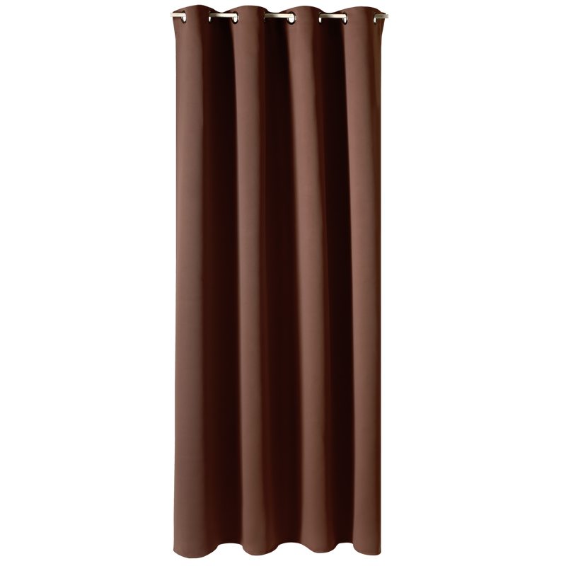 Rideau SONATE coloris chocolat 145 x 260 cm
