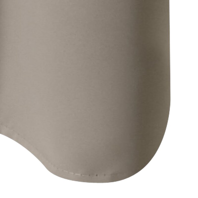 Rideau SONATE coloris gris acier 145 x 260 cm