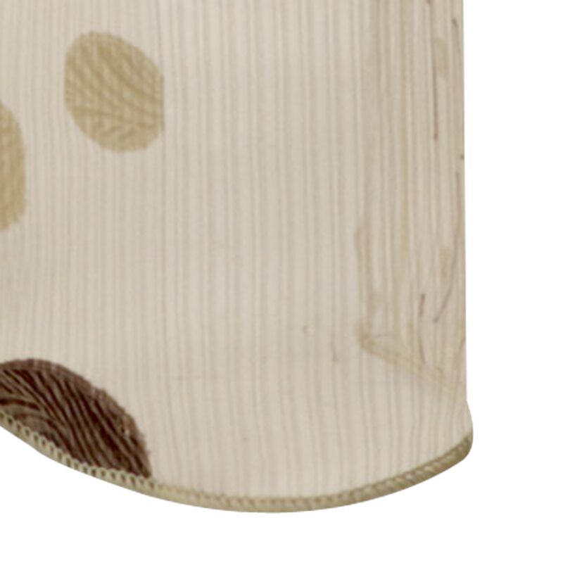 Voilage TRAMONTANE coloris sable beige 140 x 240 cm