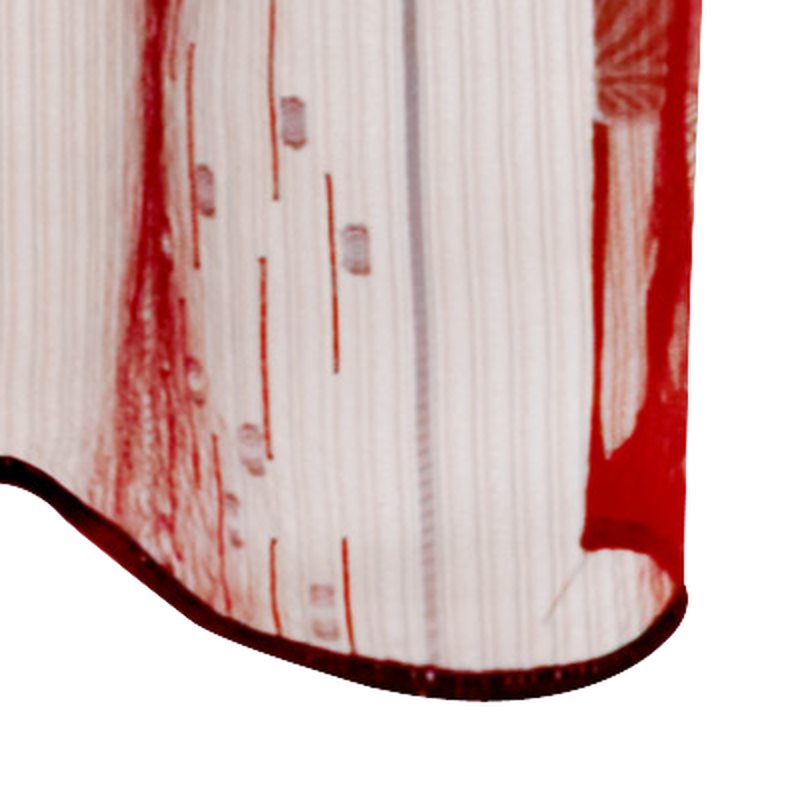 Voilage TRAMONTANE coloris rouge bordeaux 140 x 240 cm