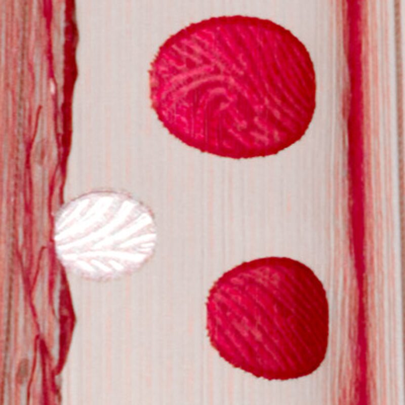 Voilage TRAMONTANE coloris rouge bordeaux 140 x 240 cm