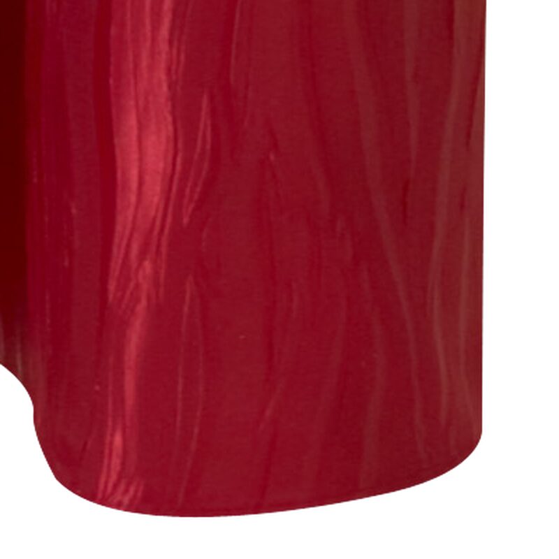 Rideau KILIMANDJARO coloris rouge carmin 135 x 260 cm
