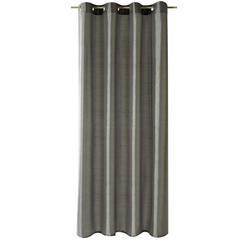 Rideau SILVER SHINE coloris gris perle 140 x 260 cm