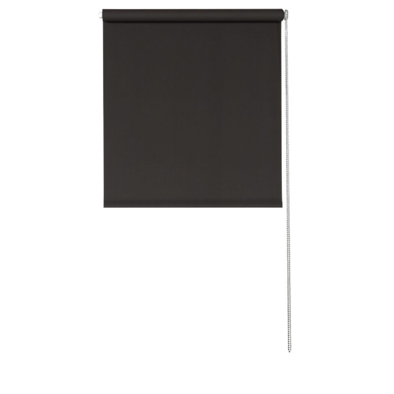 Store enrouleur EASY ROLL OCCULTANT coloris chocolat 52 x 170 cm