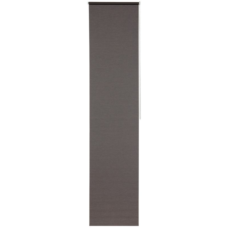 Store enrouleur EASY ROLL OCCULTANT coloris gris anthracite 42 x 170 cm