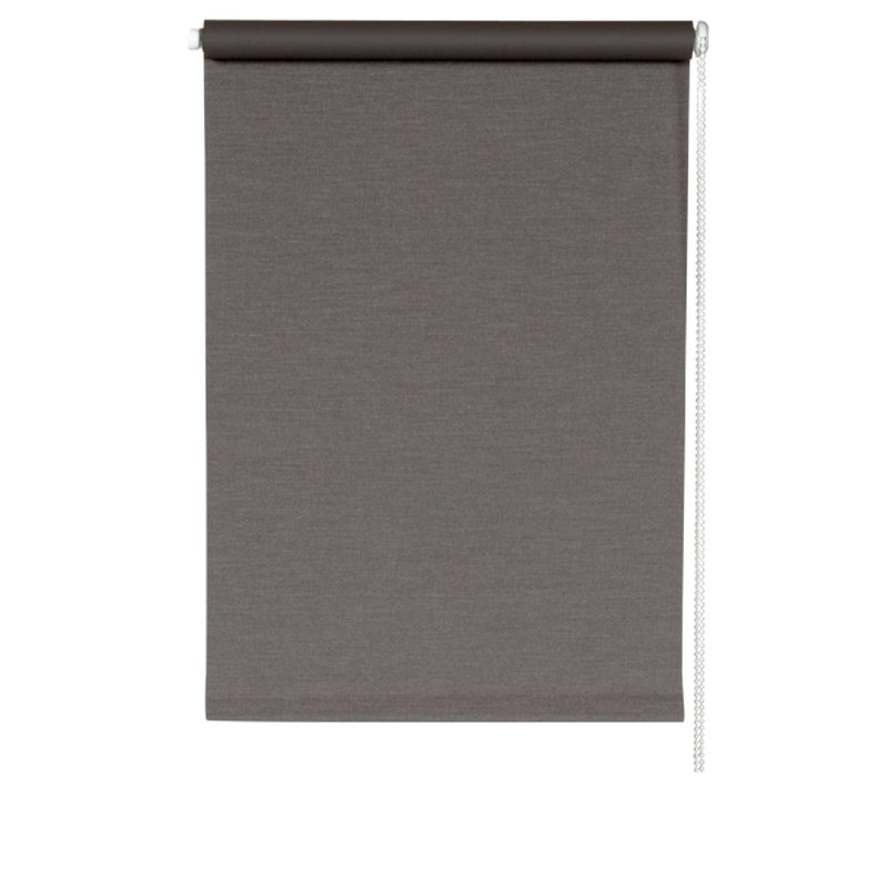 Store enrouleur EASY ROLL OCCULTANT coloris gris anthracite 42 x 170 cm