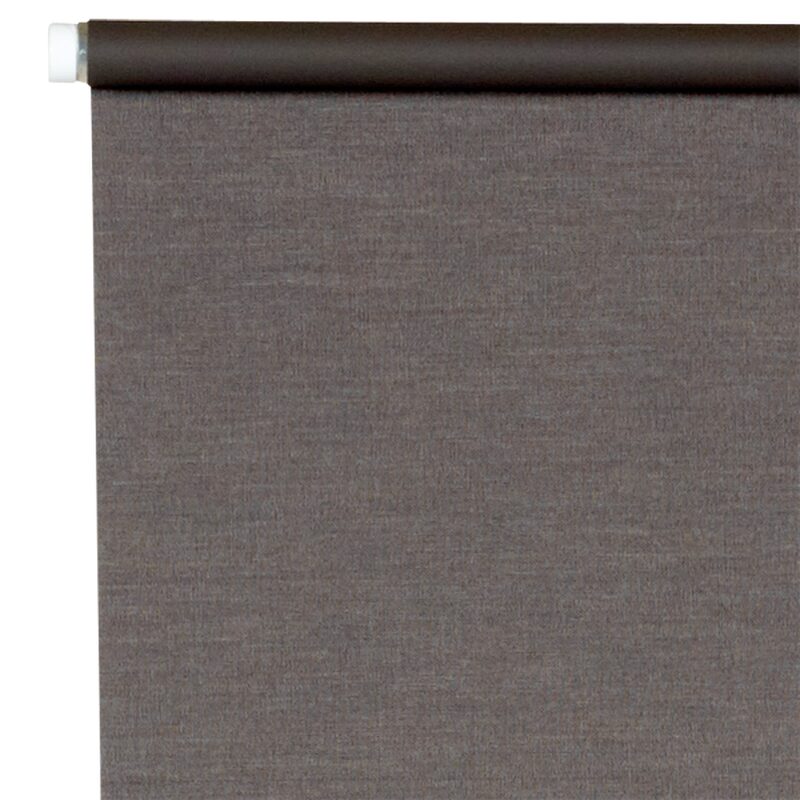 Store enrouleur EASY ROLL OCCULTANT coloris gris anthracite 42 x 170 cm