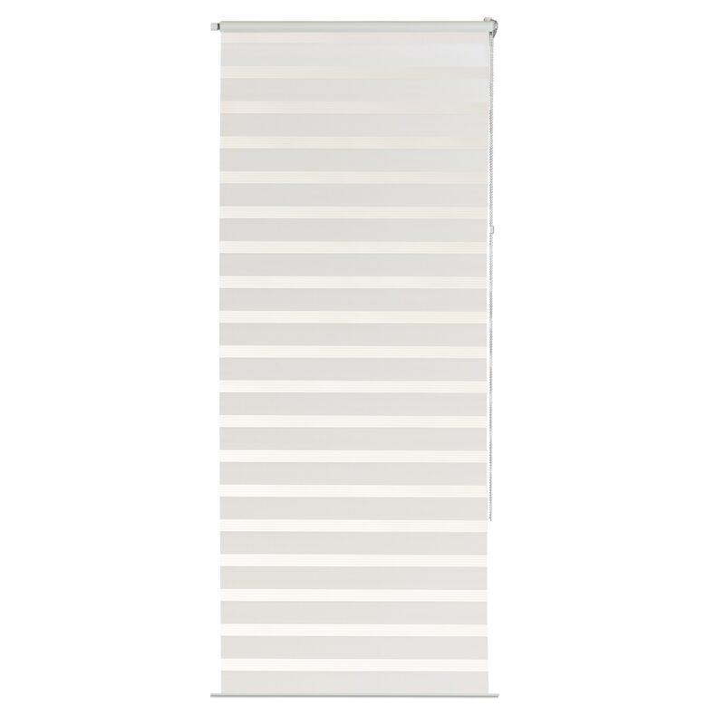 Store jour/nuit EASY ROLL JALOUSY coloris blanc 62 x 150 cm
