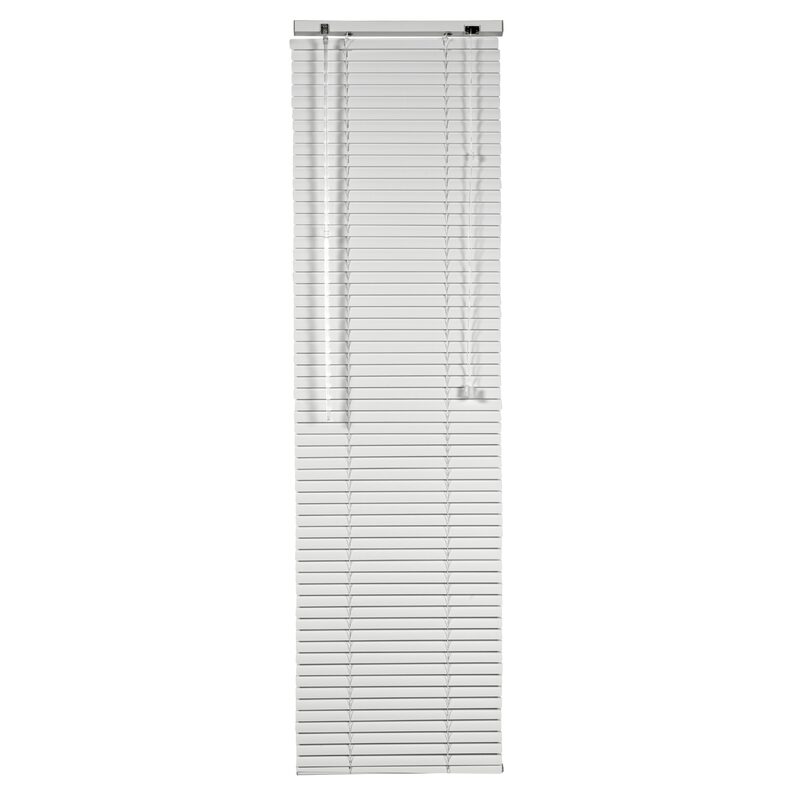 Store vénitien EASY VENITIEN ALUMINIUM coloris blanc 42 x 150 cm