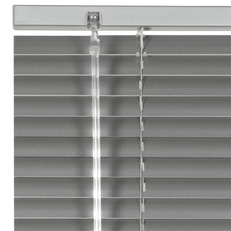 Store vénitien EASY VENITIEN ALUMINIUM coloris gris aluminium 52 x 150 cm