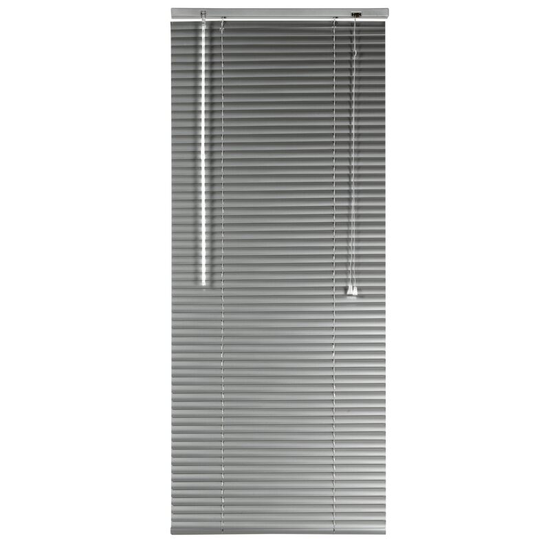 Store vénitien EASY VENITIEN ALUMINIUM coloris gris anthracite 62 x 150 cm